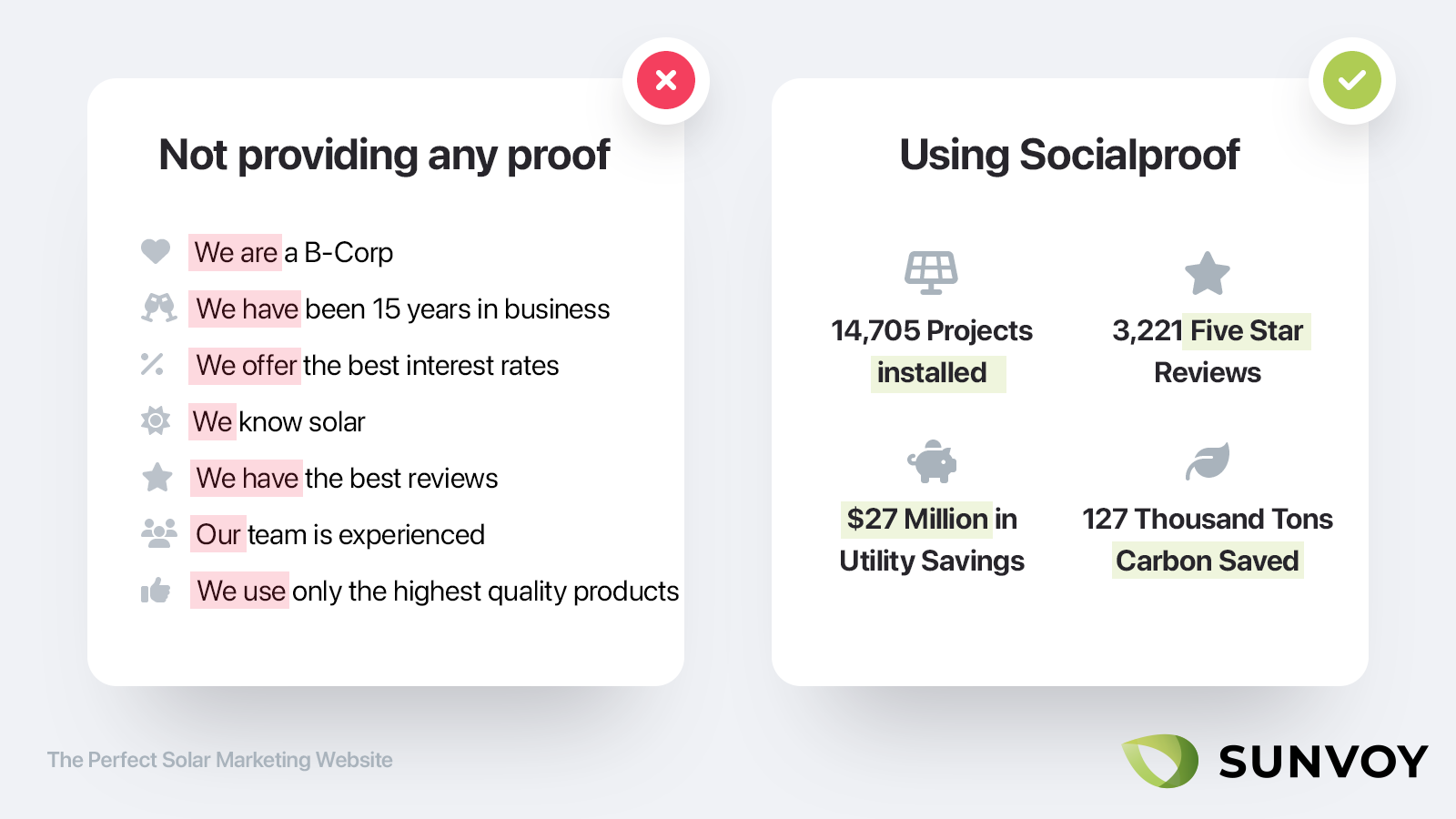 Add Social Proof