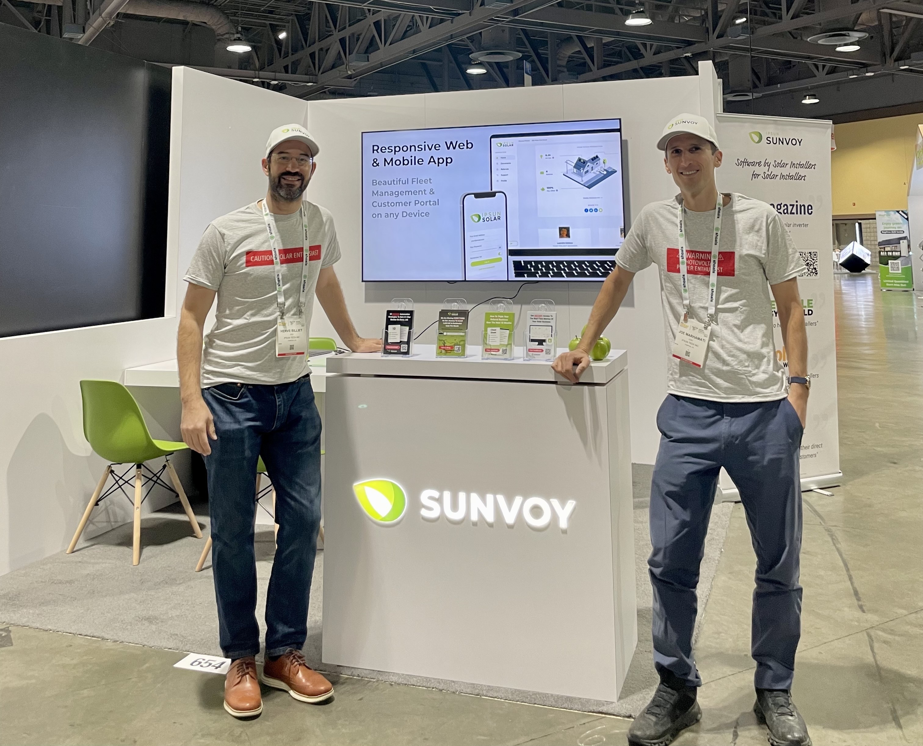 Sunvoy Founders at Intersolar 2023
